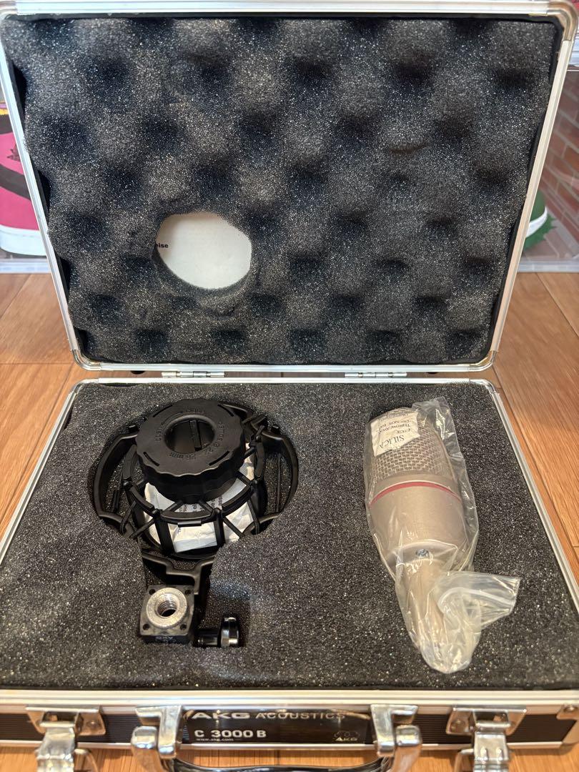 【使用頻度数回】AKG C3000 コンデンサーマイク　作動良好