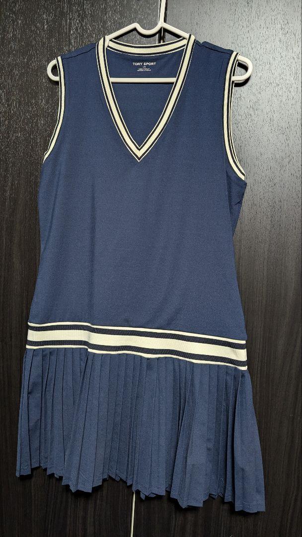 TORY SPORT ネイビー テニスウェア Lサイズ位