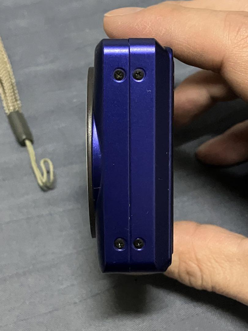 お得な情報満載 極美品】CASIO EXILIM EX-Z700 動作確認済 ブルー デジタルカメラ