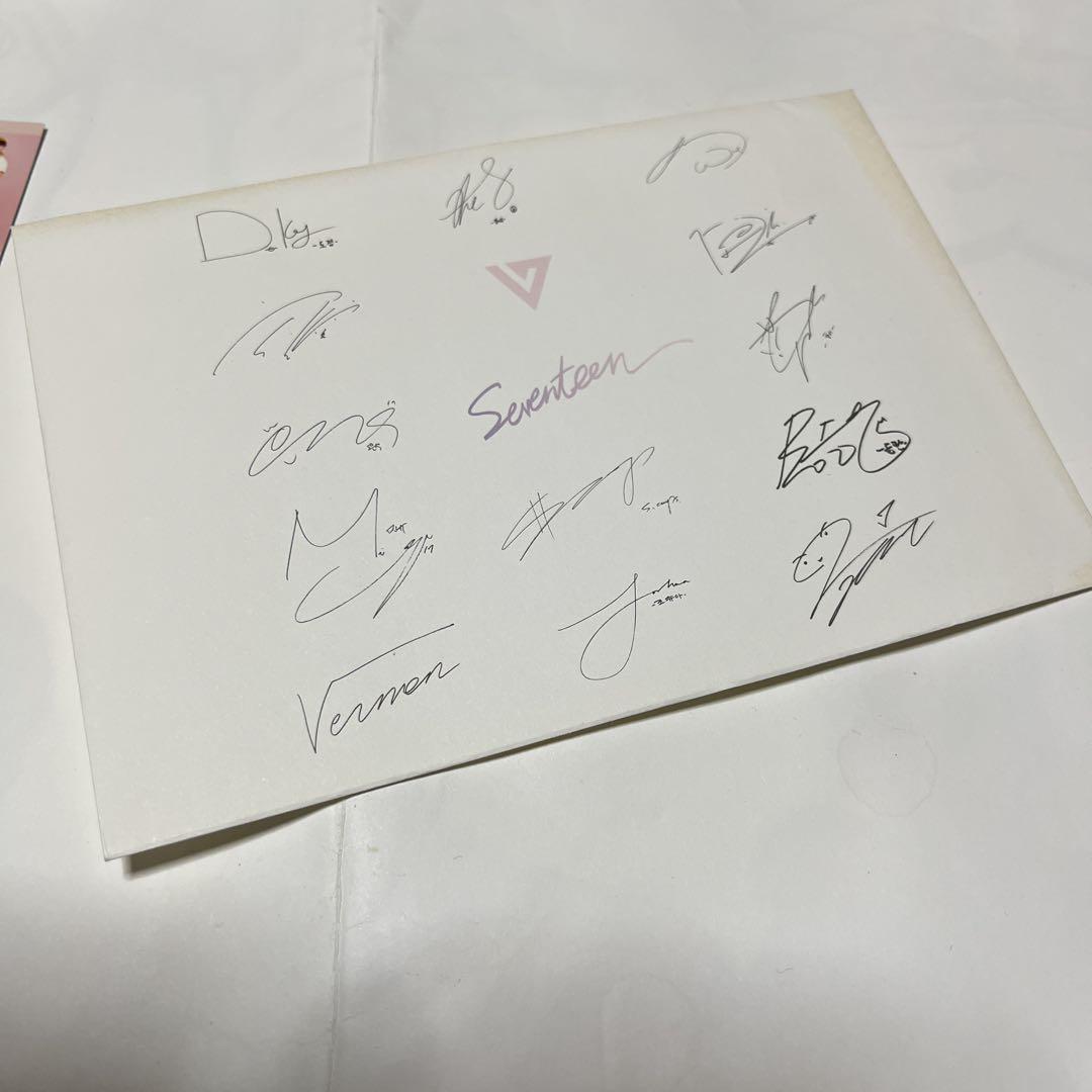 SEVENTEEN セブチ ポストカード　赤い風船