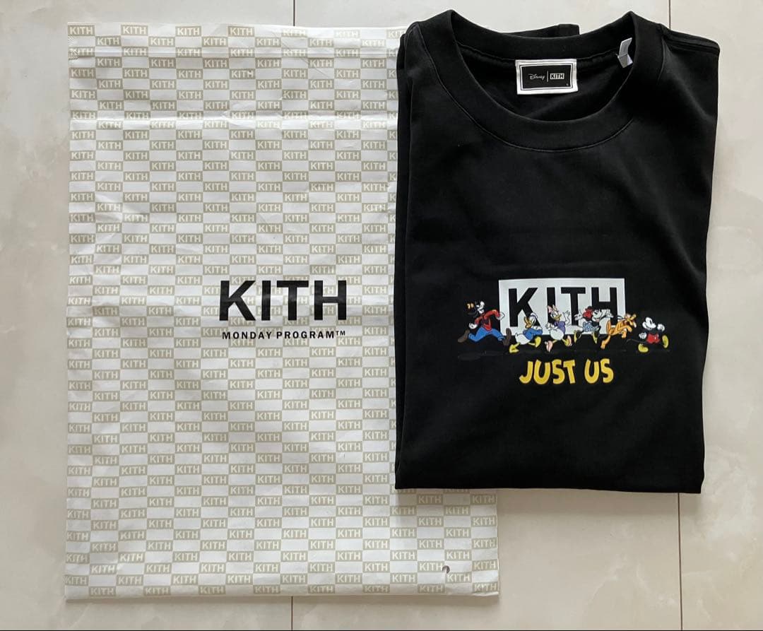 新品 Lサイズ KITH × DISNEY FAMILY VINTAGE Tee