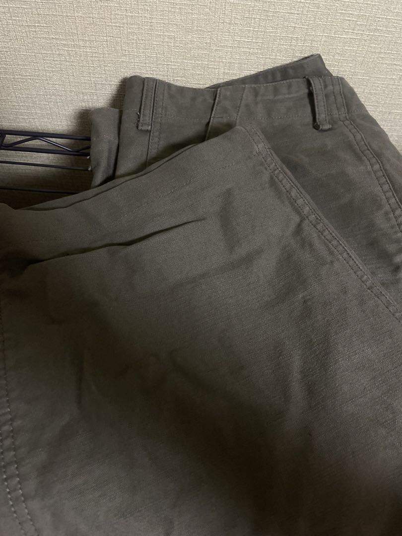 1度着用WAIPER.inc OG-107 カーゴパンツ オリーブ