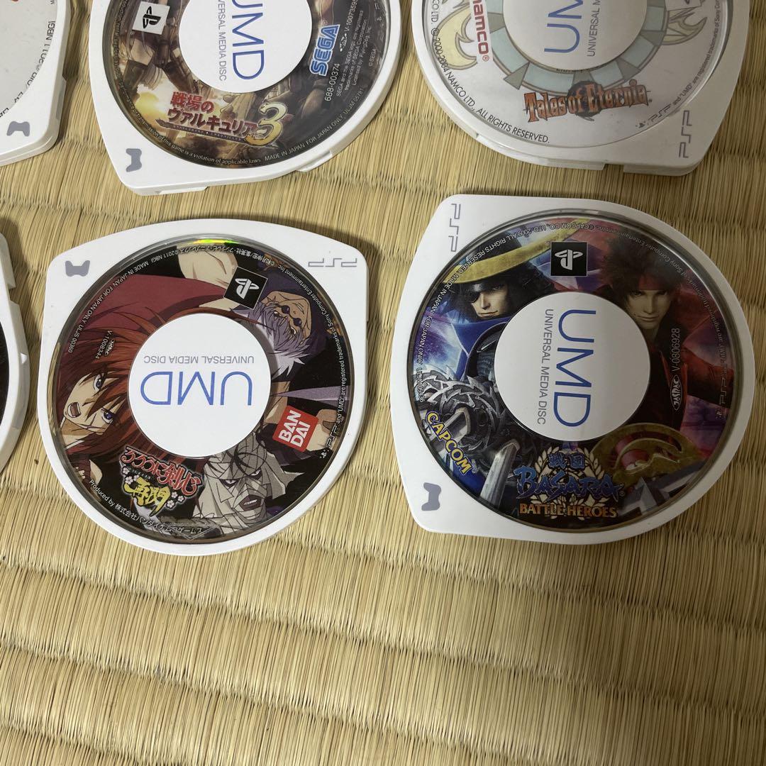 PSP UMDゲームソフト 12枚セットとVIDEO2本セット - メルカリ