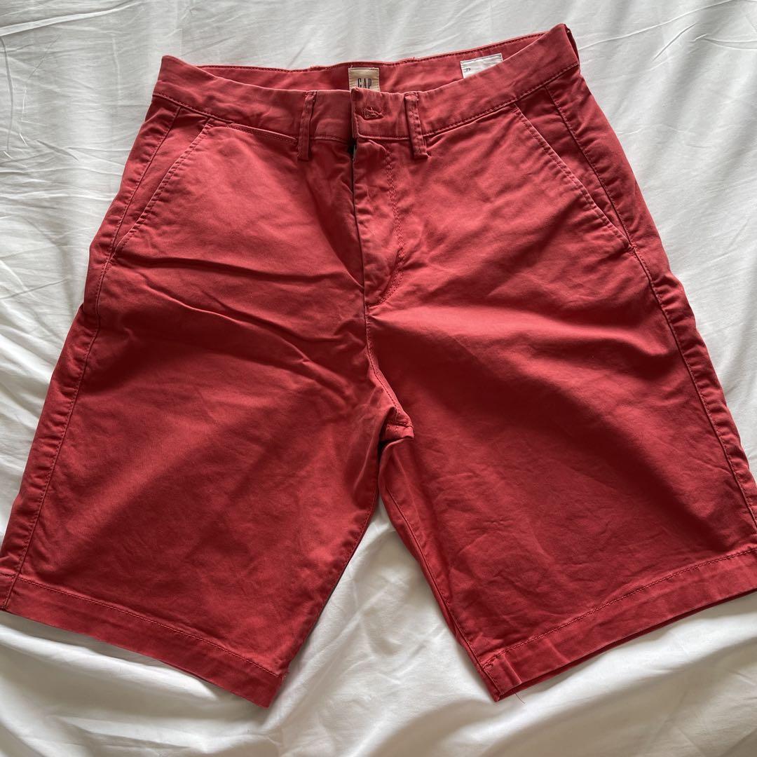 Answer4 3インチショートパンツ 赤　メンズＳサイズ GAP 赤 ショートパンツ サイズ29 - メルカリ