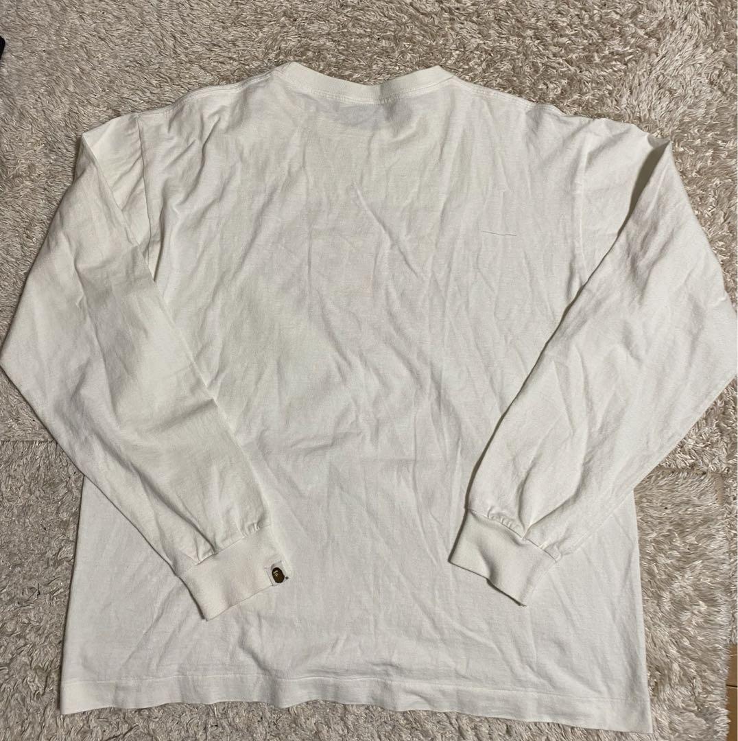 A BATHING APE ロンT XL カモ　アベイシングエイプ　bape