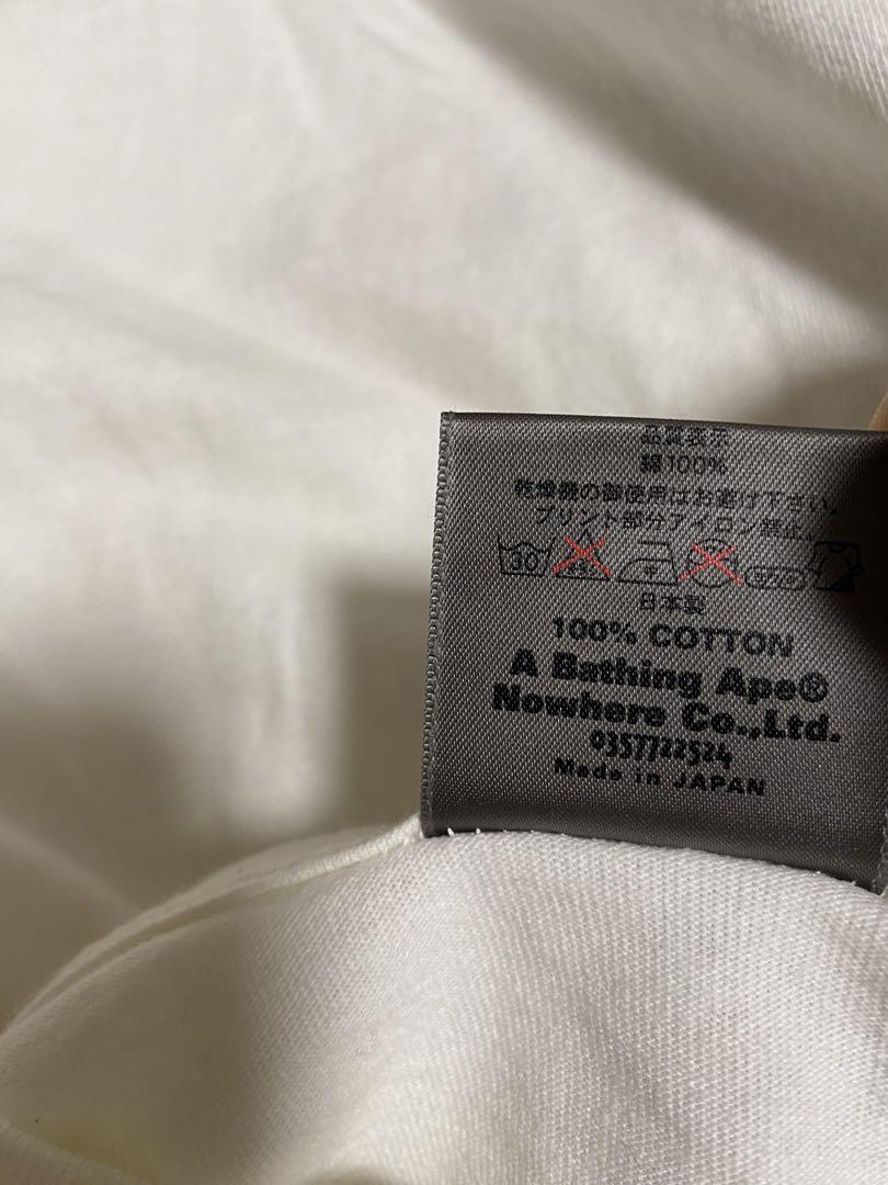 A BATHING APE ロンT XL カモ　アベイシングエイプ　bape