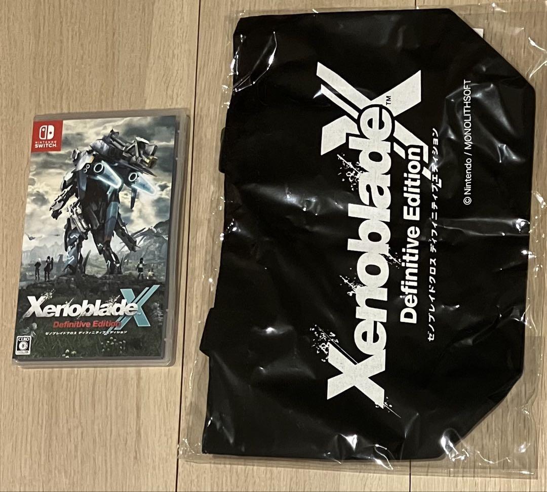 Switch ゼノブレイドクロス ディフィニティブエディション　トートバッグ付き