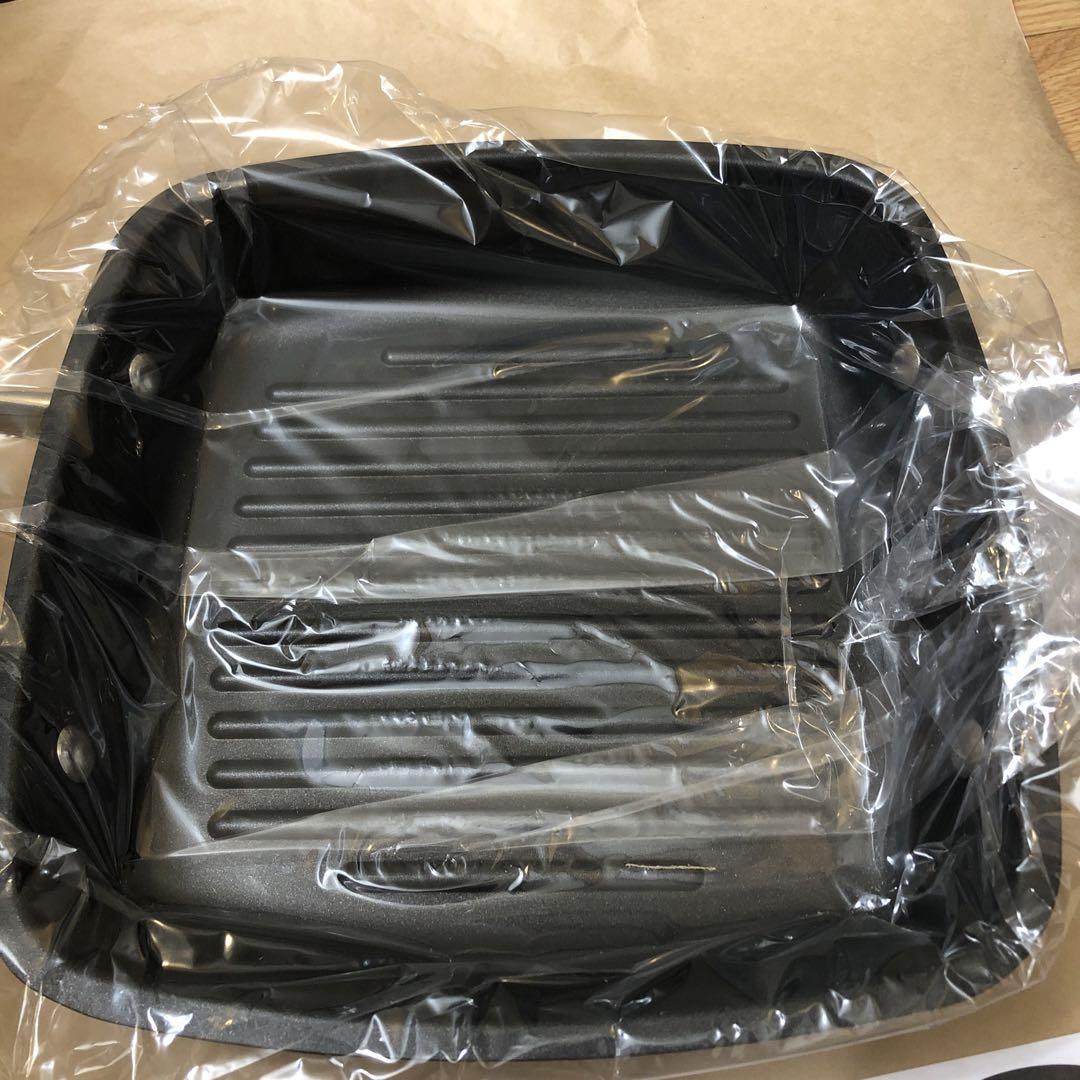 未使用 MEYER マイヤー スクエアグリルパン 24cm レシピ付き