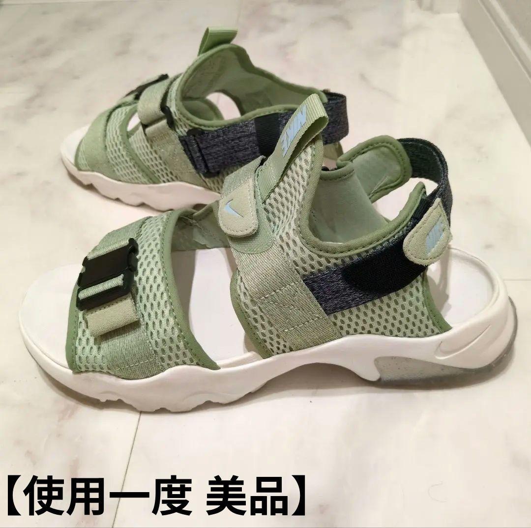 Nike スポーツサンダル アイラ ライトグリーン　23センチ Nike ライトグリーン スポーツサンダル アイラ 23センチ - メルカリ