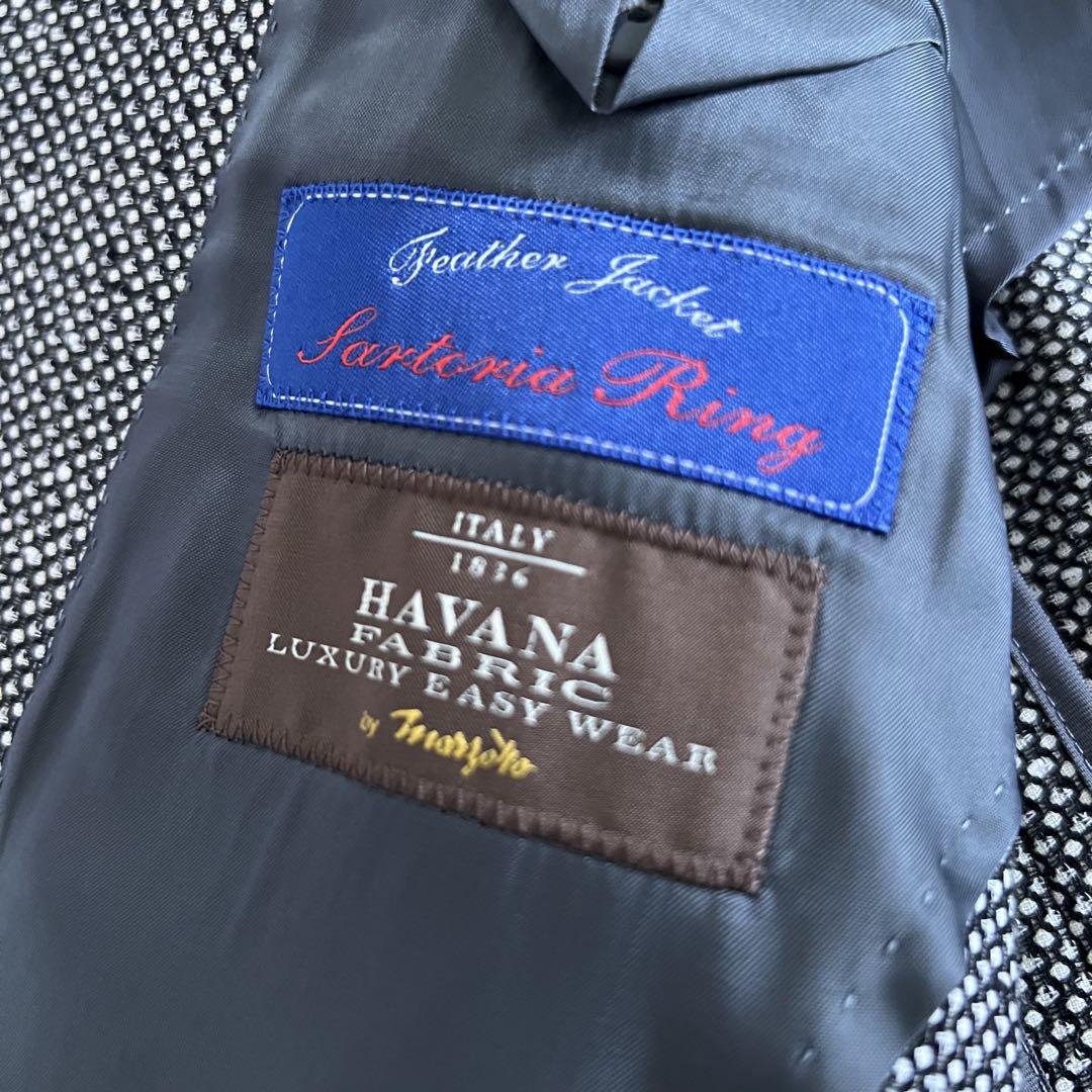 【最安値に挑戦】 美品✨ヒルトン フェザージャケット HAVANA サルトリアリング ジャケット・アウター