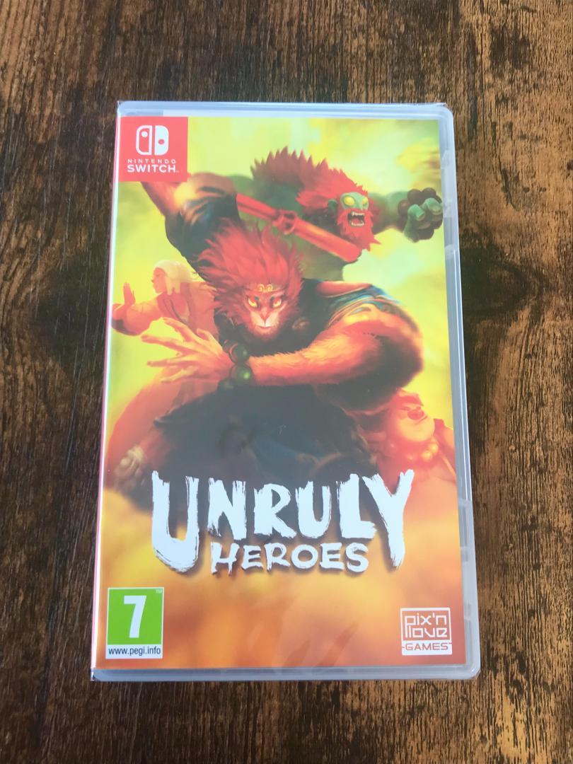 Unruly Heroes　アンルーリー　ヒーローズ スイッチ Switch
