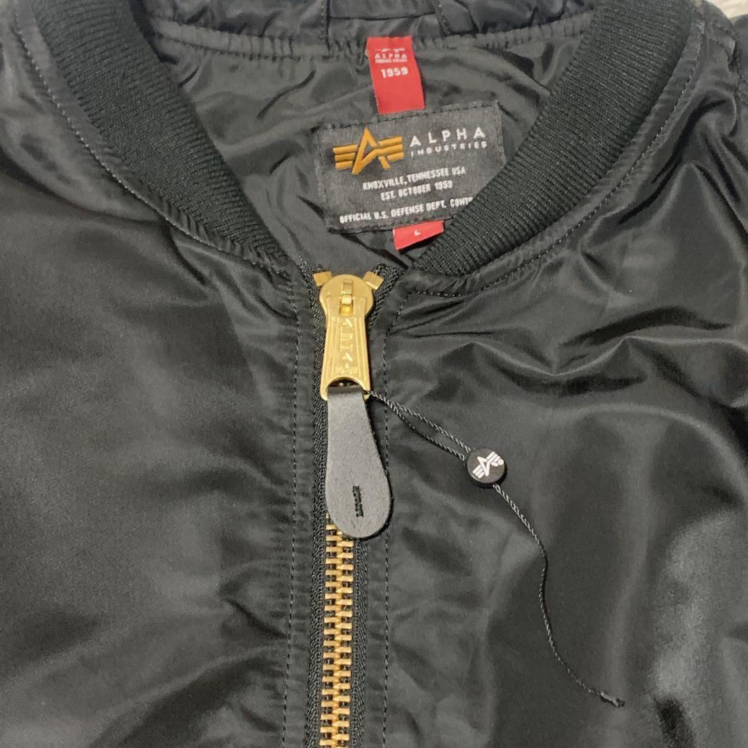 Alphaindustries MA-1 フライトジャケット 黒