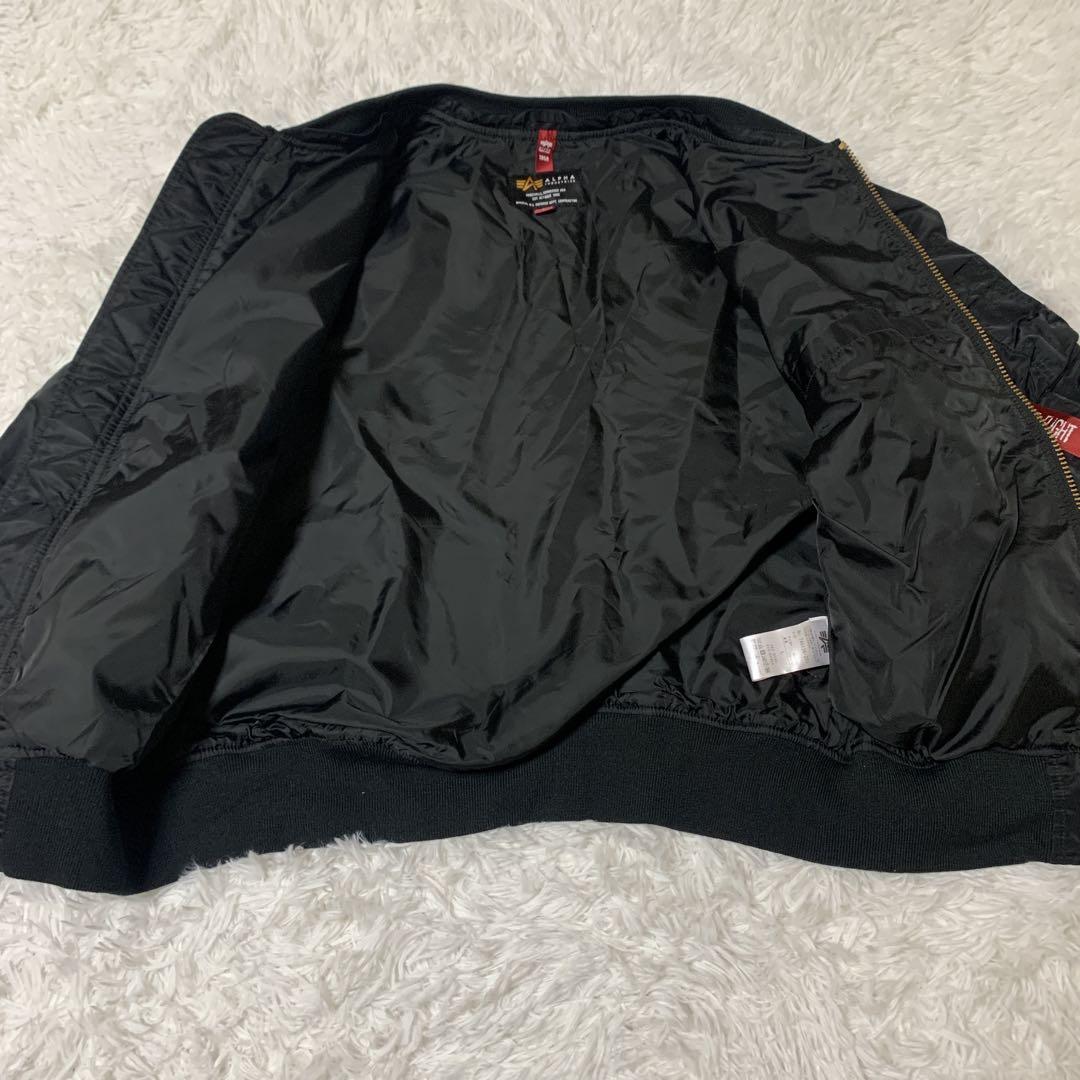 Alphaindustries MA-1 フライトジャケット 黒