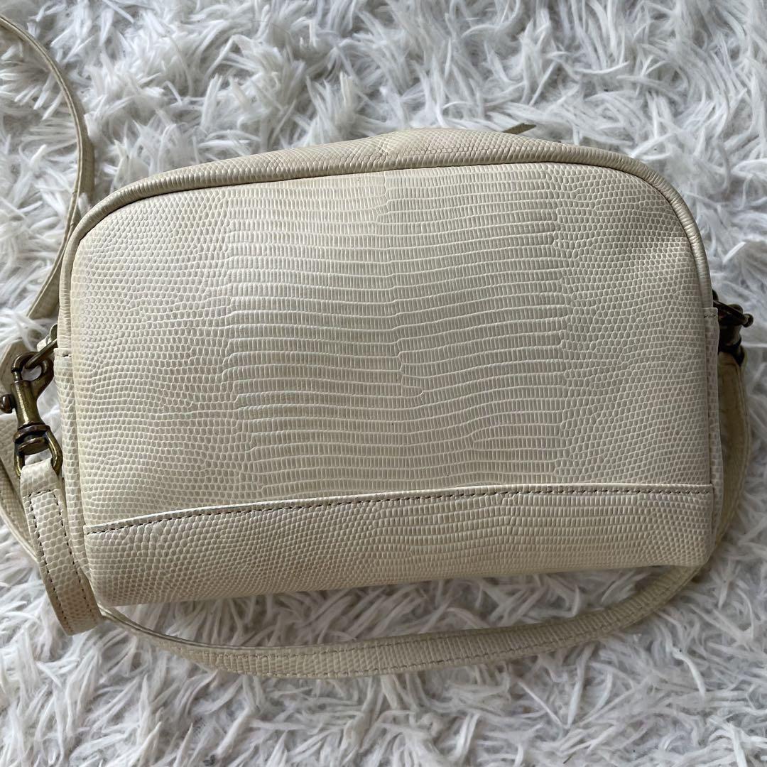 【美品】 トフアンドロードストーン ショルダーバッグ リザード 【美品】 トフアンドロードストーン ショルダーバッグ リザード