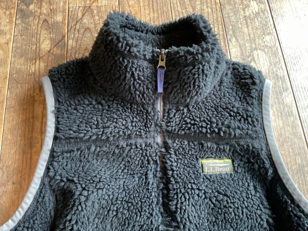 格安　試着のみ極美品　暖かい　LLBEAN マウンテンパイルフリースベスト