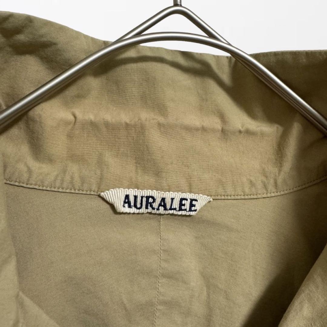 AURALEE オーラリー 半袖シャツ 開襟 A6SS06WC サイズ1 トップス