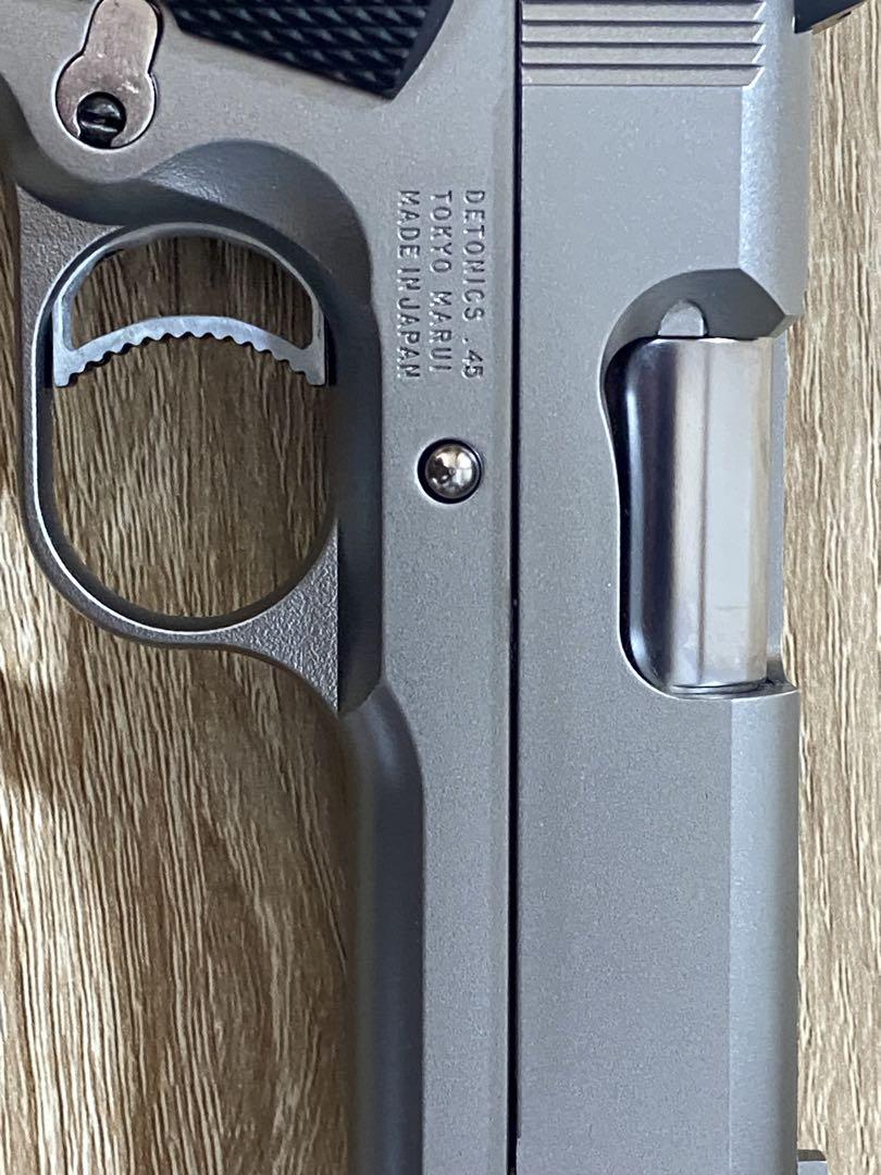 東京マルイ デトニクス.45 コンバットマスター ステンレスモデル
