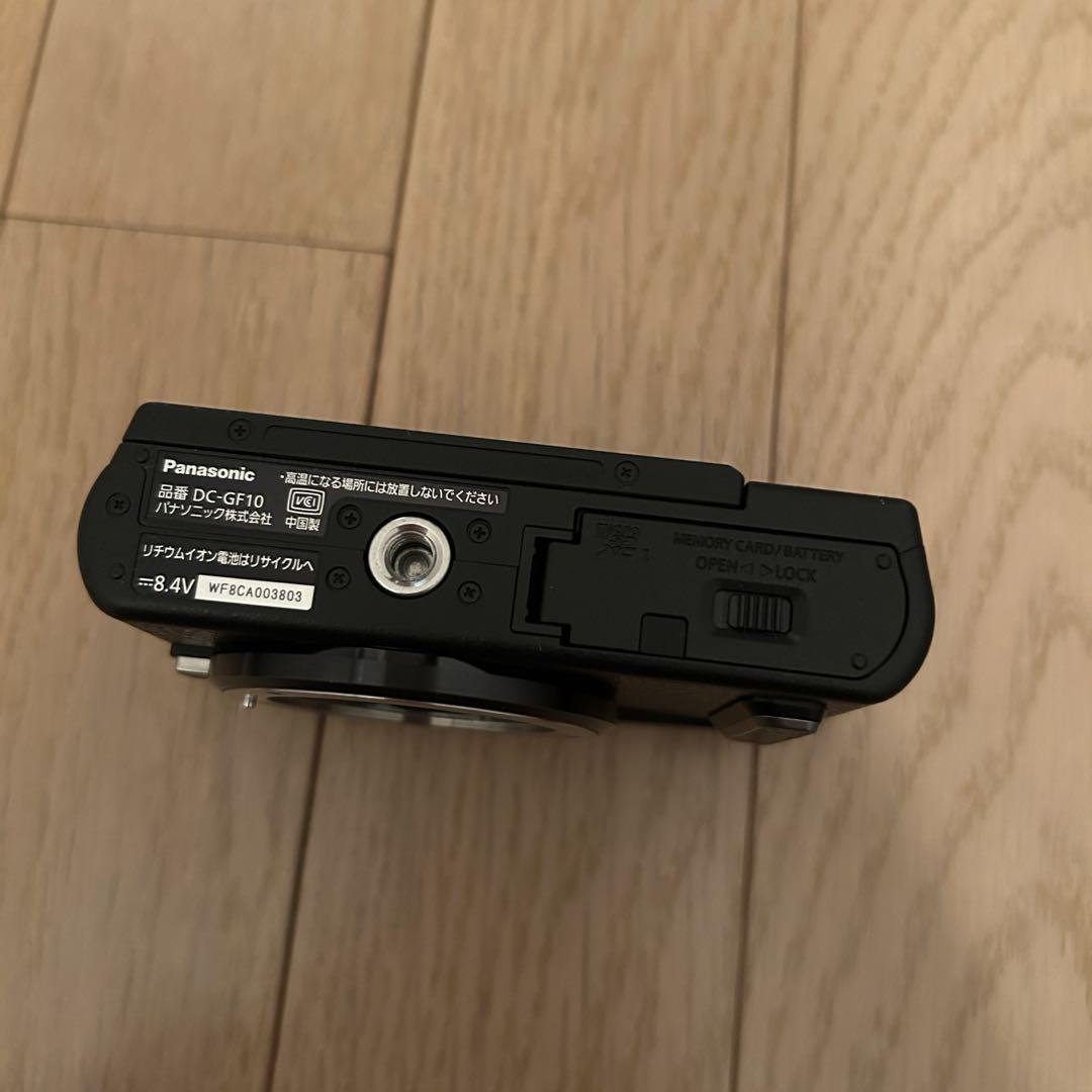 Panasonic LUMIX DC-GF10W デジタル一眼レフカメラ