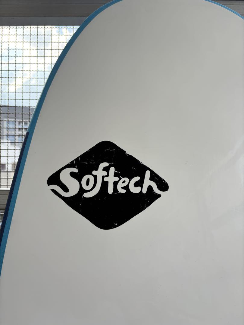 Softech ファンボード 7feet 青白