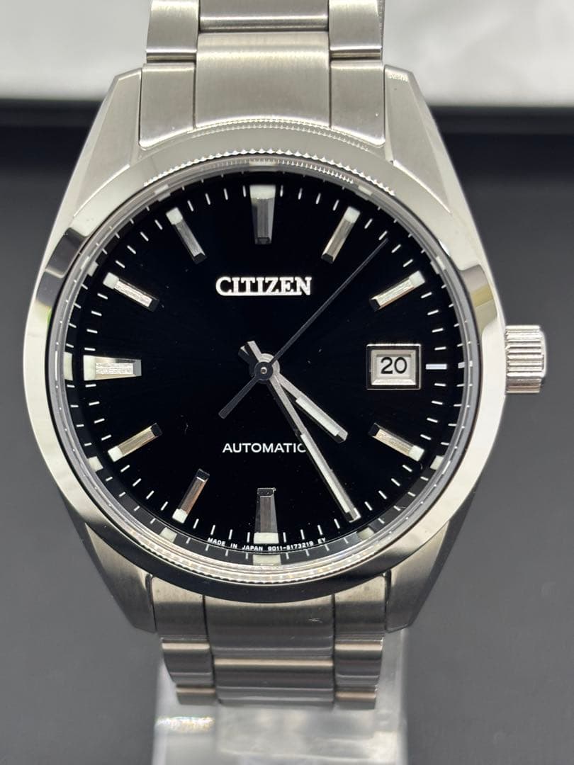 稼働CITIZEN コレクションメカニカル自動巻き時計 9011-S125804