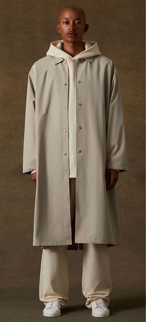 Fear of God ESSENTIALS ロングコート XXL スモーク