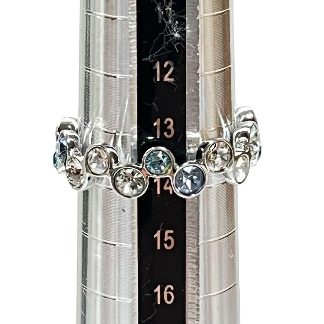 極美品　SWAROVSKI ヴィットーレ クリスタルリング 55