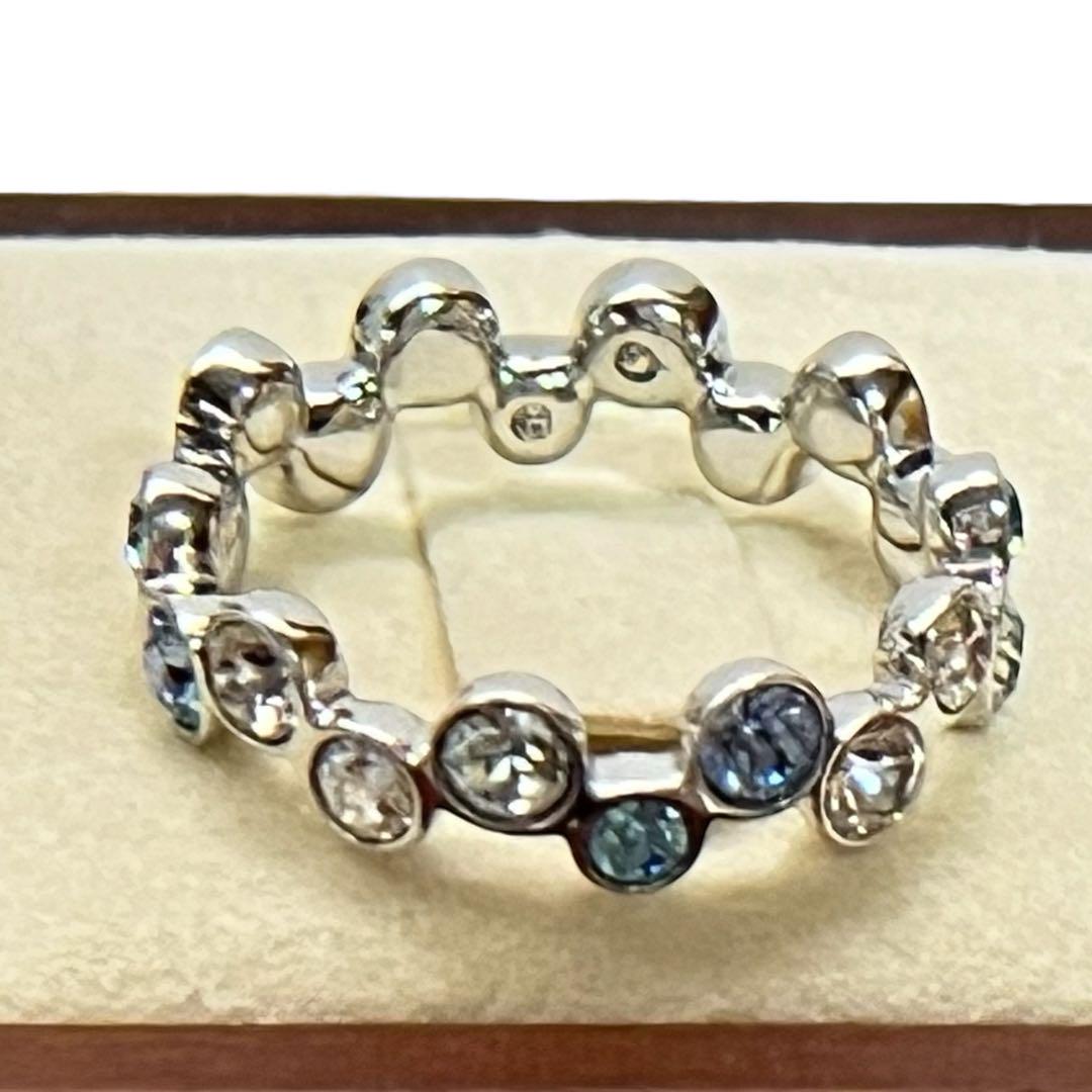 極美品　SWAROVSKI ヴィットーレ クリスタルリング 55