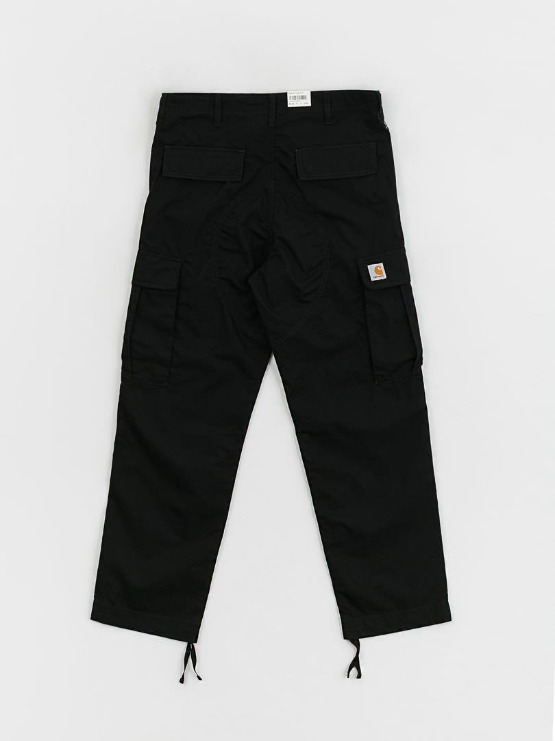 パンツ REGULAR CARGO PANT - Black (rinsed)