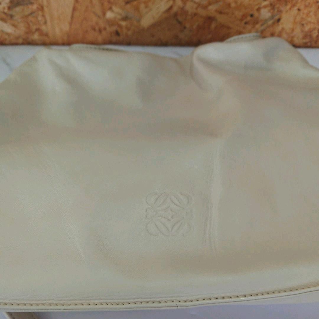 ロエベ 巾着ショルダー リペア品 suy06-m11098560637 ベージュ 100%新品