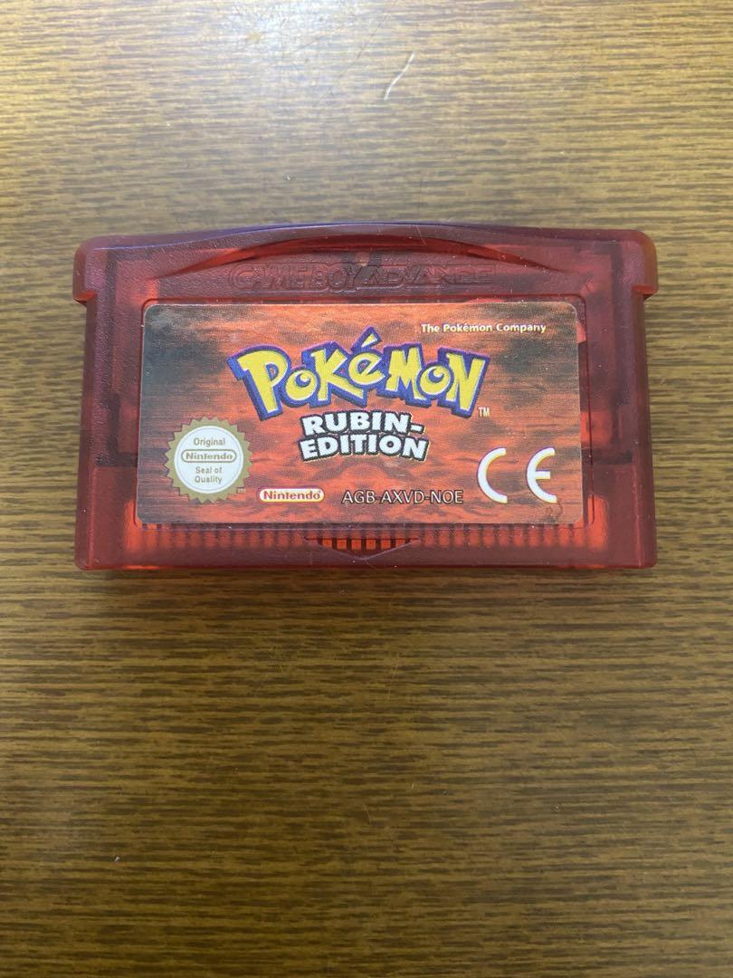 ポケットモンスタールビー 海外 ドイツ版 正規品 画像1
