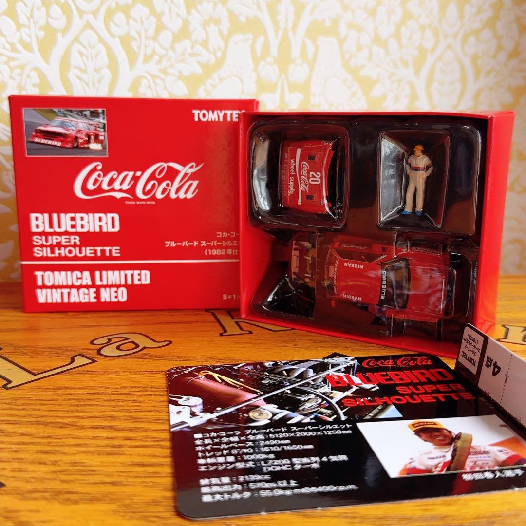 新品ま未開封トミカ ブルーバード スーパーボディ コカ・コーラ