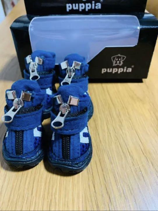 パピアpuppia 靴スニーカー1号犬夏お散歩雑貨グッズ　チワワ　プードル小型犬