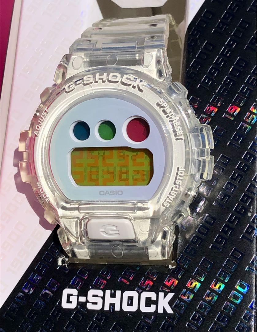CASIO G-SHOCK DW 6900SP クリア　綺麗　２５周年