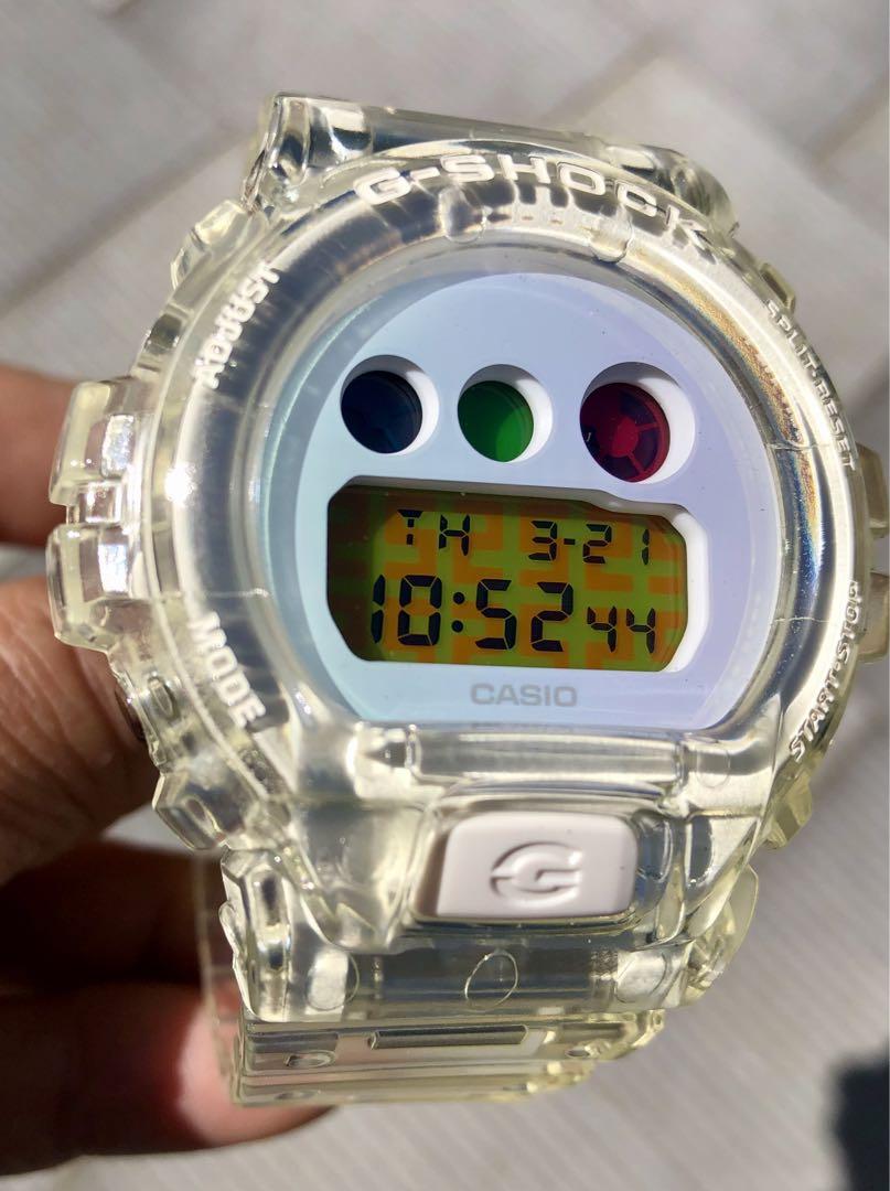 CASIO G-SHOCK DW 6900SP クリア　綺麗　２５周年