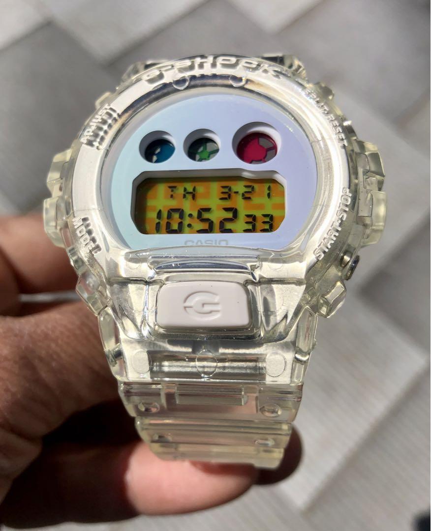 CASIO G-SHOCK DW 6900SP クリア　綺麗　２５周年