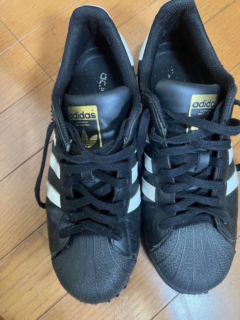 kk 専用adidas Superstar ブラック/ホワイト スニーカー