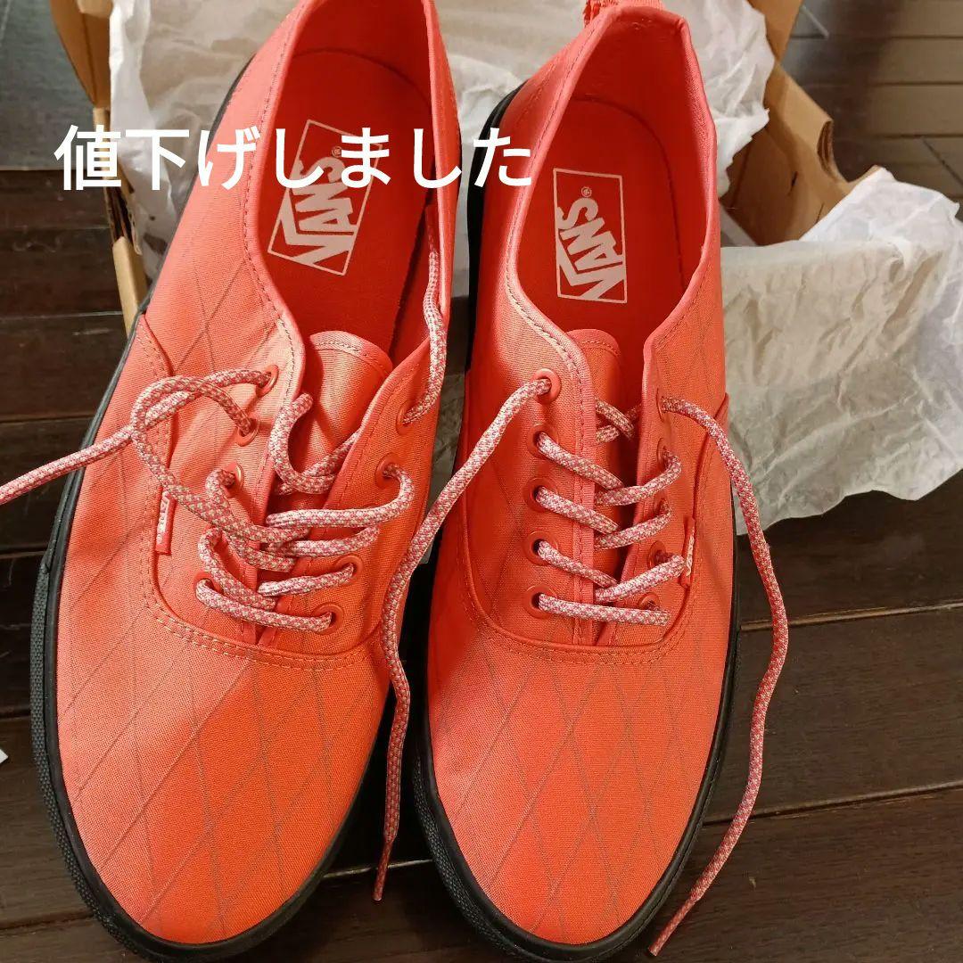 【VANS】 ヴァンズ AUTENTIC X-PAC CORAL/BLACK 国内発送 VANS】 ヴァンズ AUTENTIC X-PAC オーセンティック X-PAC V44CF