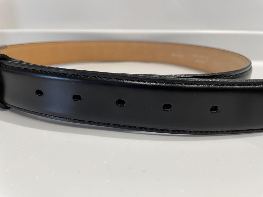 マ*ン様 Paul Smith ポールスミス コードバンベルト ブラック Ｌサイ