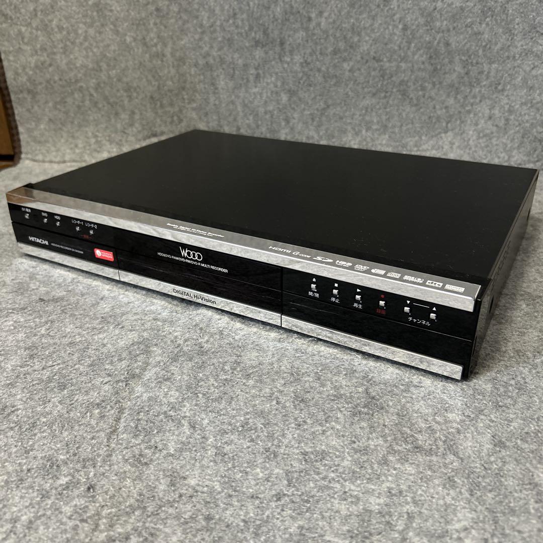 【2番組録画】HITACHI WOOWハイビジョンレコーダー DV-DH500W