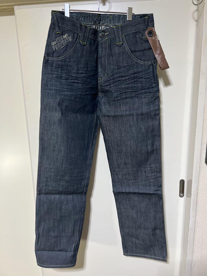 新品♣︎激レアLiveMechanicsDenimJeans W34 LM 刺繍
