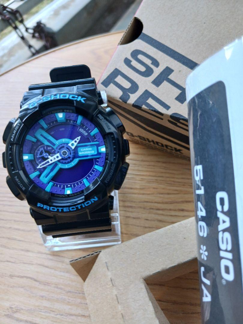 G-SHOCK GA-110-6JF パープル/ブルー/ブラック