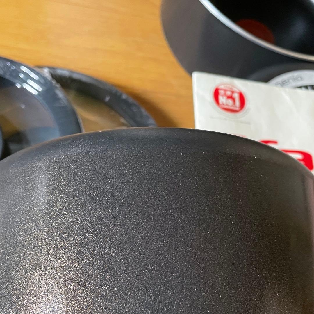 【品質と信頼】ティファール　ソースパン　ふた　6点セット　ガス火専用　長持ち