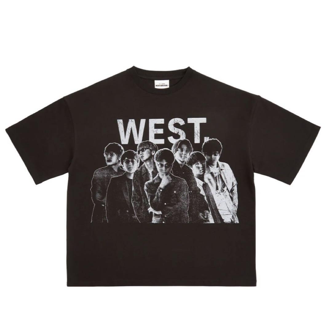 新品未開封 WEST. 10周年記念展 関西七色男大祭り Tシャツ WEST
