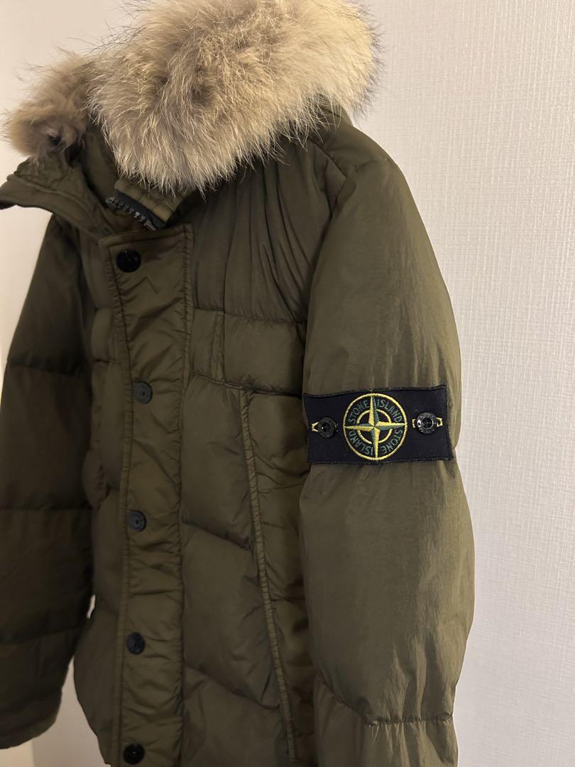 STONE ISLAND ストーンアイランド　ダウンジャケット　希少リアルファー