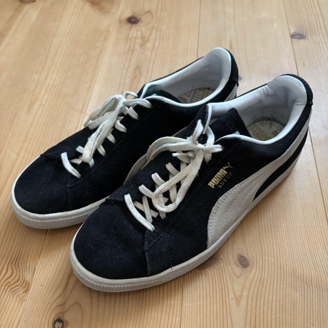 PUMA プーマ　スウェード　スニーカー　24.5cm ブラック