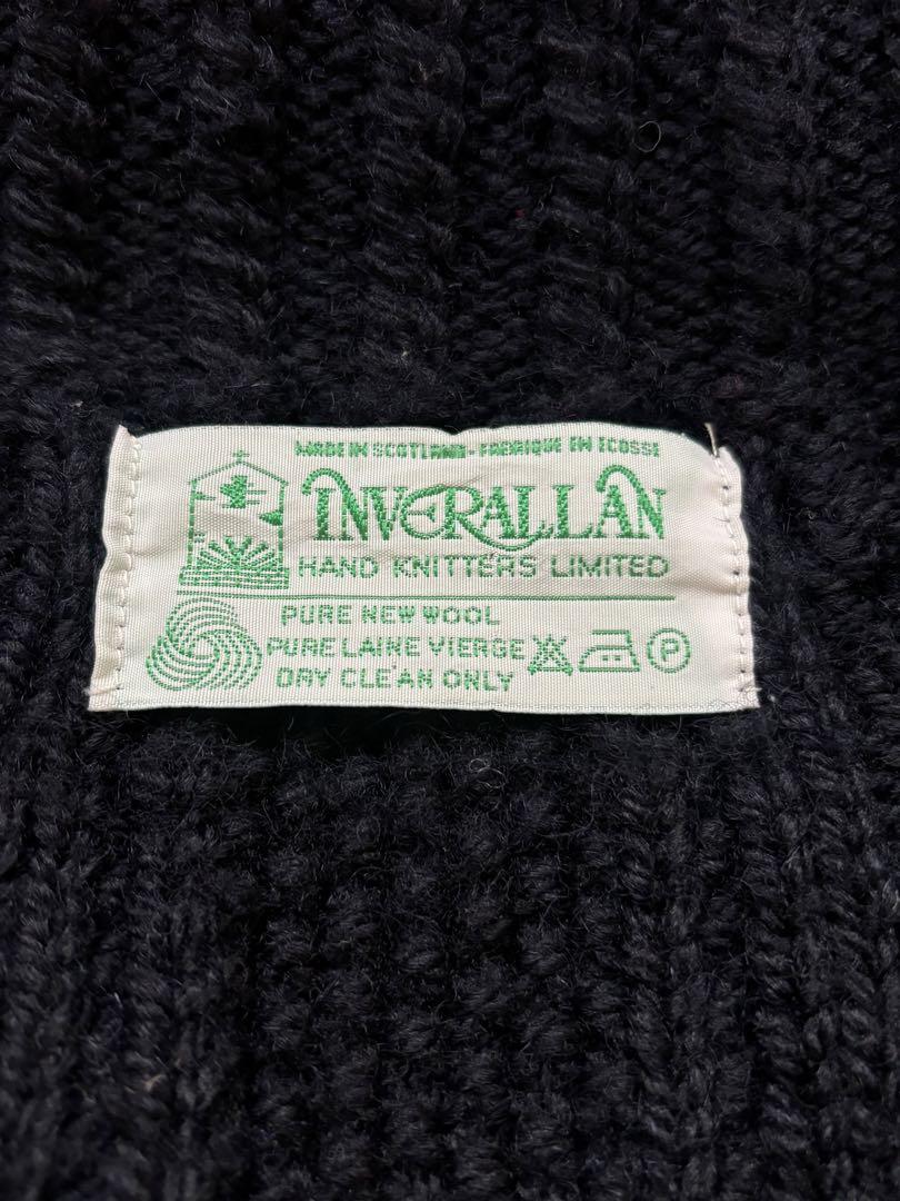 インバーアラン 3Aランバー ニットカーディ INVERALLAN LUMBER