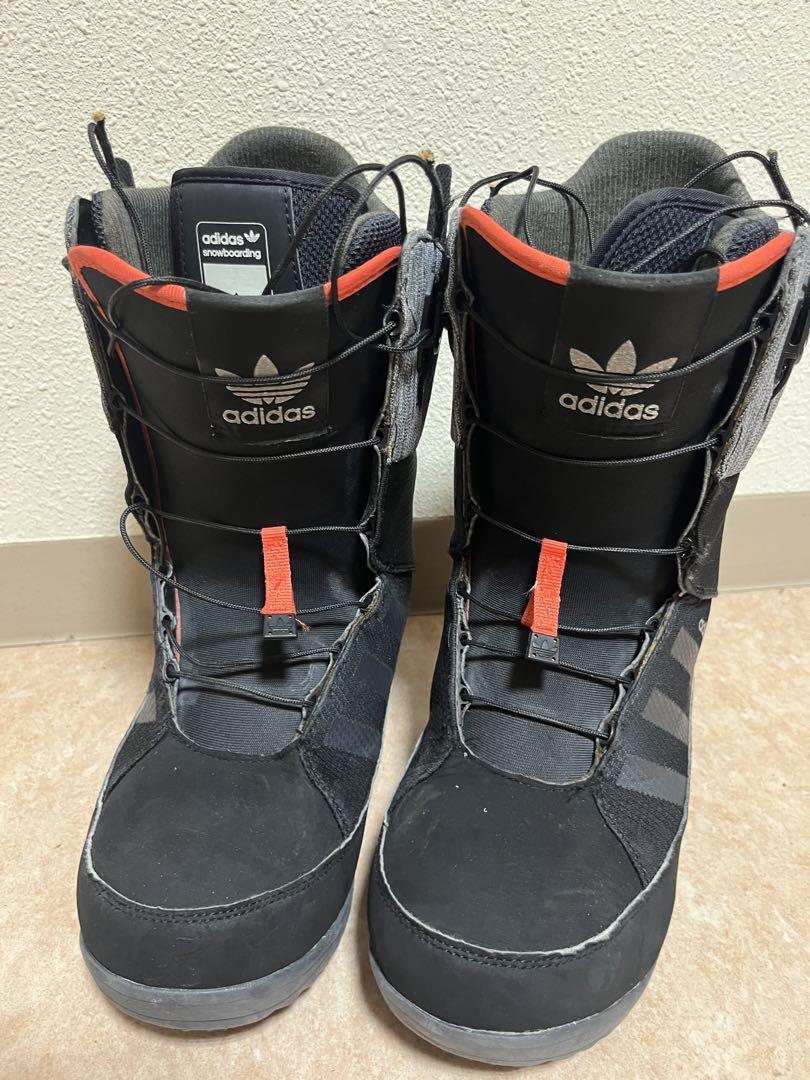 口コミ・レビュー評価が高いおすすめ人気商品の通販 美品！ 希少！ adidas スノーボードブーツ 黒 オレンジ 25センチ スノーボード