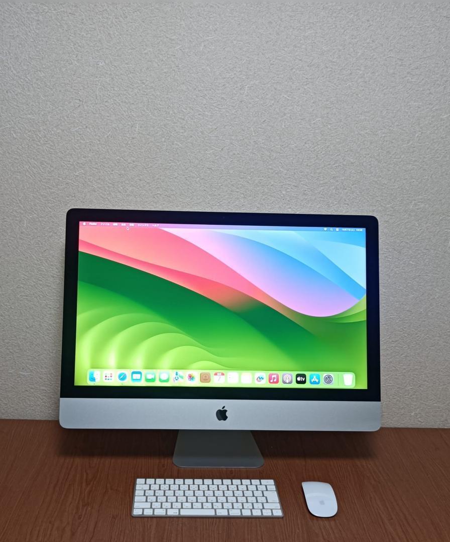 iMac 5K 27インチ /i7/2019/SSD2TB/Windows11記憶體