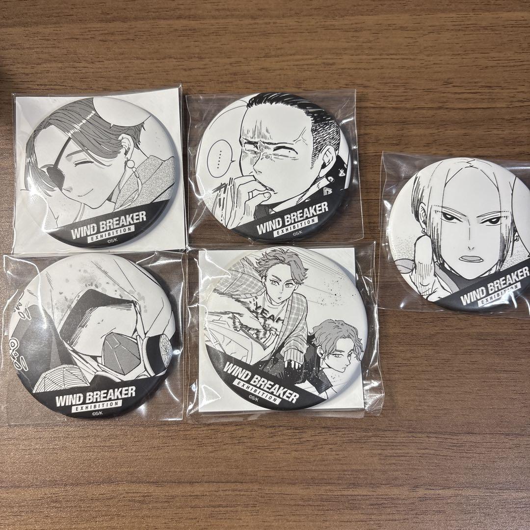 WIND BREAKER展 ウィンブレ展 原作コマ缶バッジ vol.1 未開封 WIND BREAKER ウィンブレ展 原作 コマ 缶バッジ 棪堂哉真斗