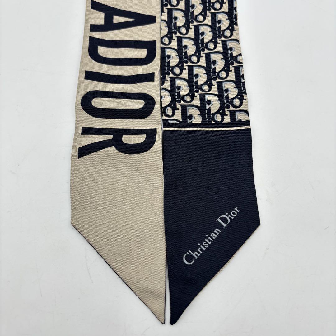 □美品□ Dior ディオール トロッター ミッツァ シルクスカーフ